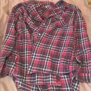 Plaid shirt from Charlotte Russe!